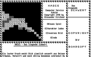 Singende Schwert (Das) atari screenshot